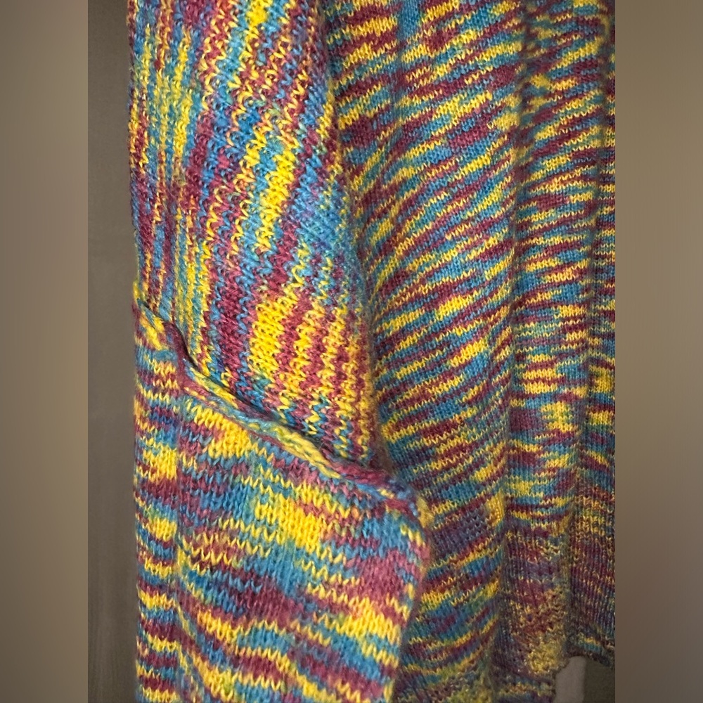Davi and Dani large oversized sweater Colorful preloved womens retro style - Picture 8 of 8